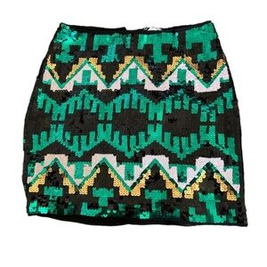 H&M Divided sequin skirt size 2